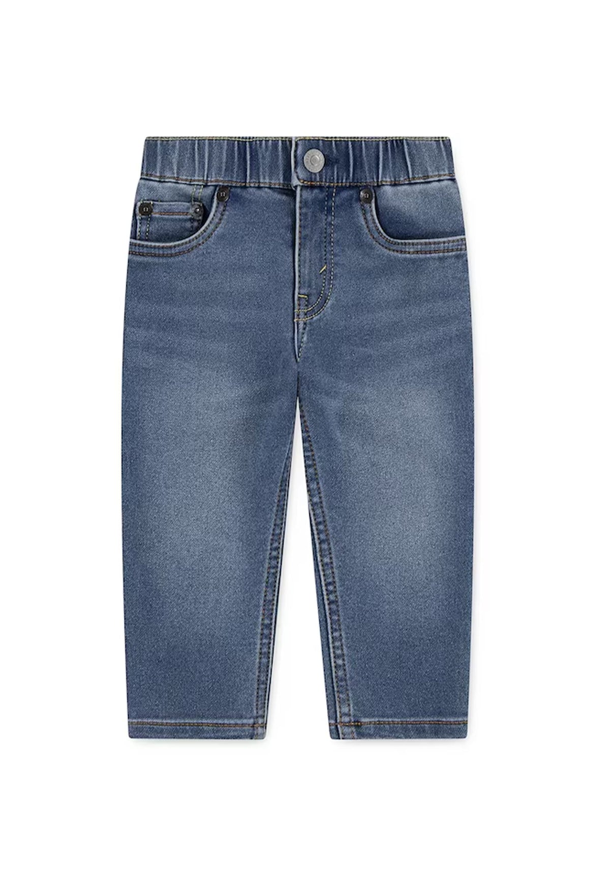 Jeans Slim Pull-On - Blu