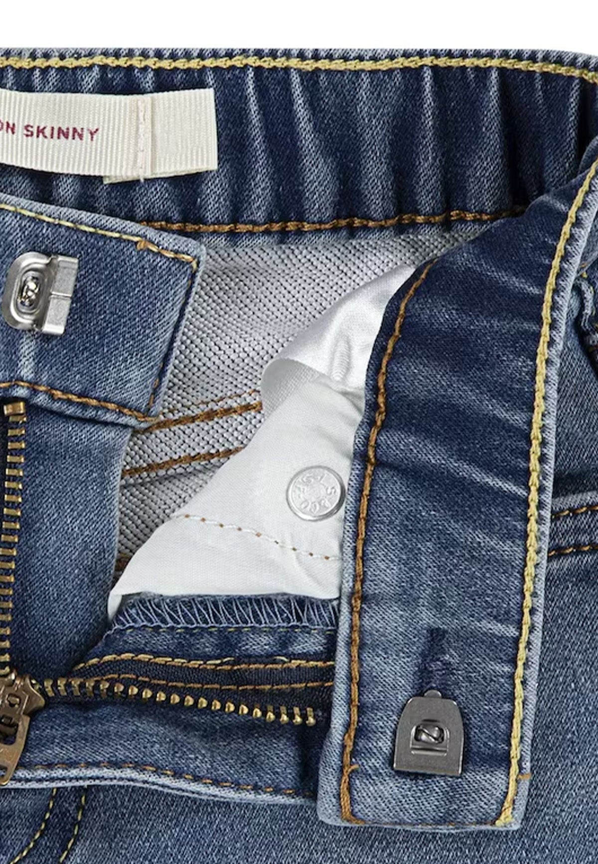 Jeans Slim Pull-On - Blu