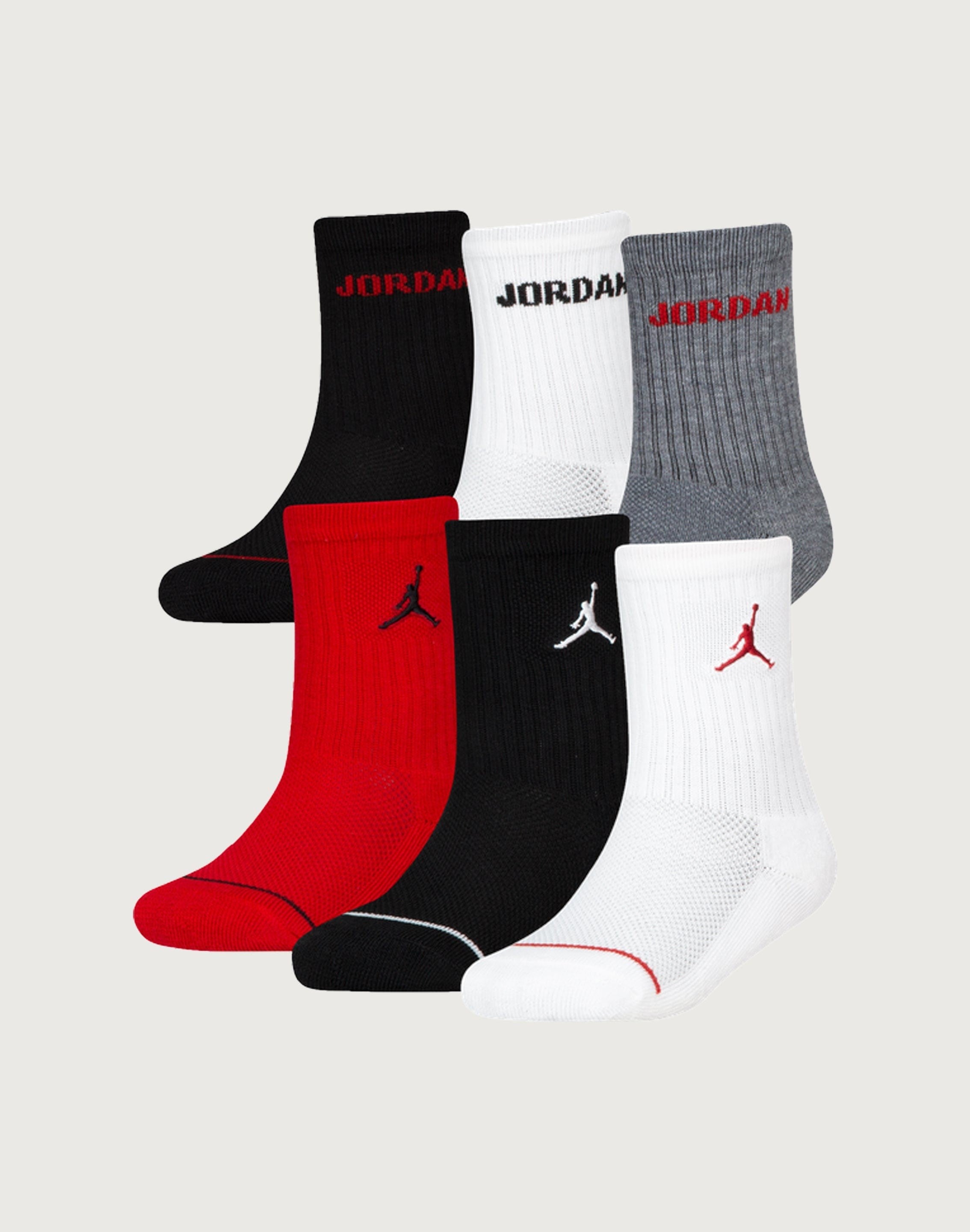 Jordan Calze Sport Legend Crew (6 Paia) Nero