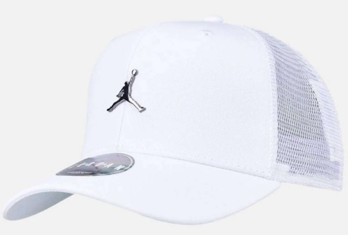Cappello Metal Jumpman Trucker - Bianco