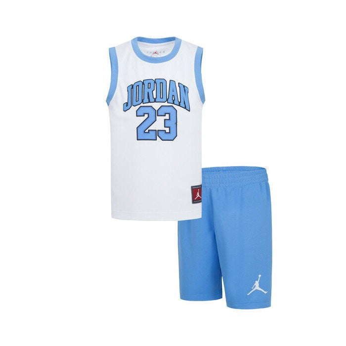 Jordan Completo Sport 23 Set Canotta e Short Blu