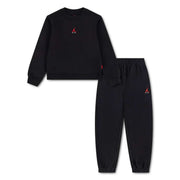 Completo Sport Brooklyn Fleece Girocollo - Nero