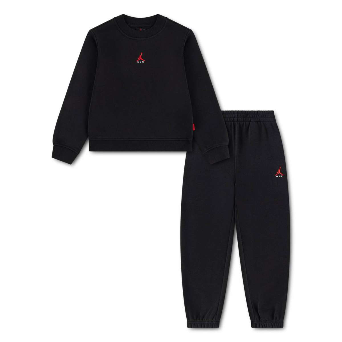 Completo Sport Brooklyn Fleece Girocollo - Nero