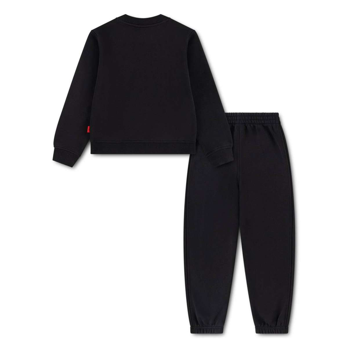 Completo Sport Brooklyn Fleece Girocollo - Nero