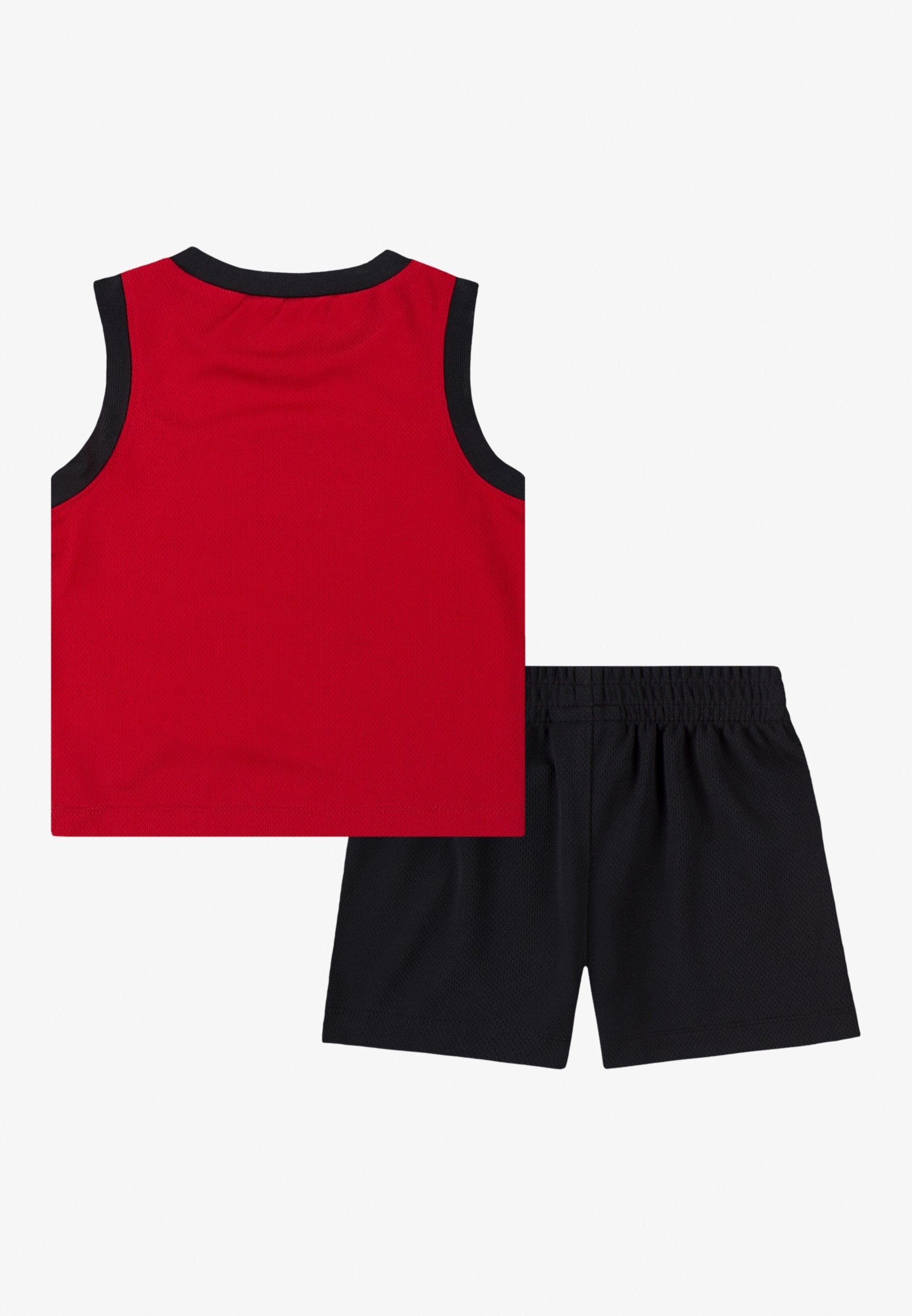 Jordan Completo Sport Rosso/Nero Nero