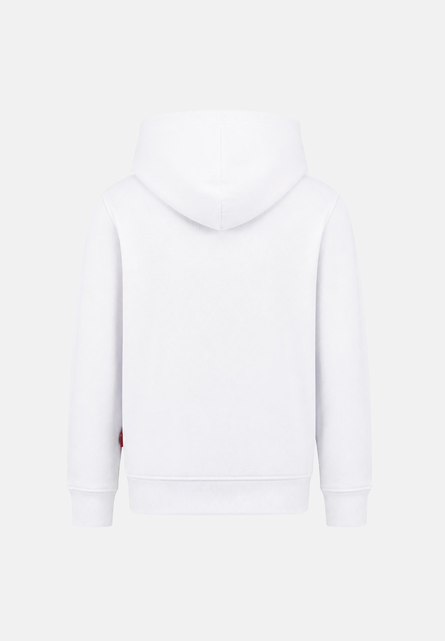 Felpa Brooklyn Fleece con Cappuccio - Bianco