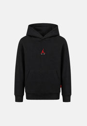 Felpa Brooklyn Fleece con Cappuccio - Nero