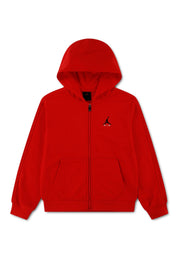 Felpa Brooklyn Fleece Full-Zip - Rosso Università