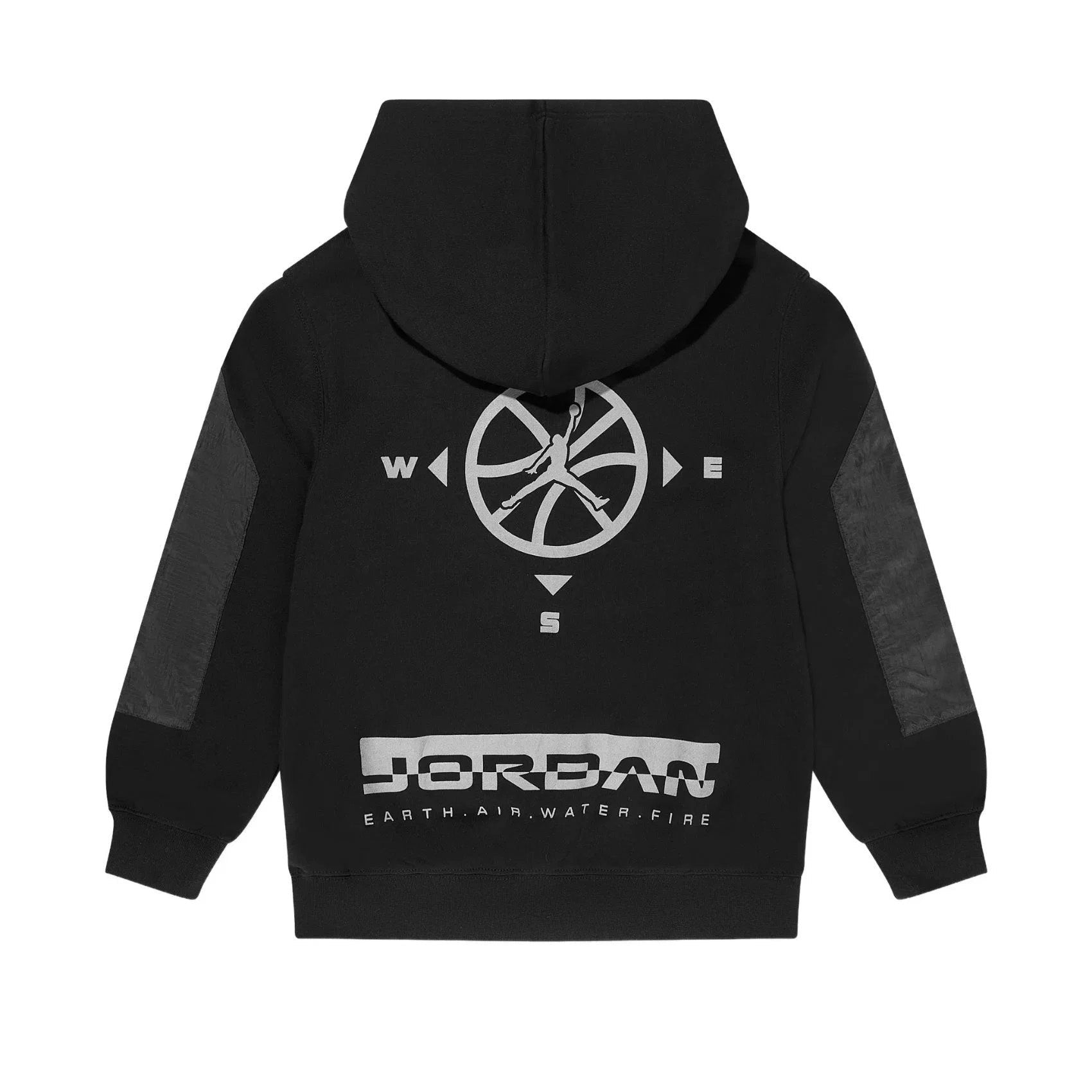 Jordan Felpa con Cappuccio Nero