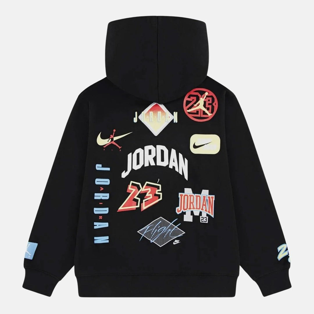Jordan Felpa Dynasty Patch Nero