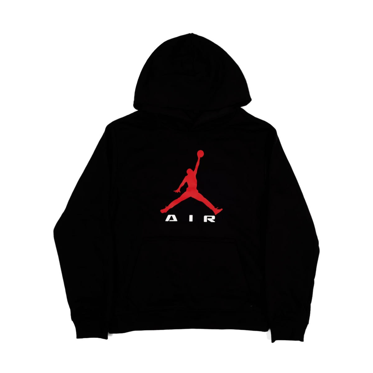 Felpa MJ Air HBR con Cappuccio - Nero
