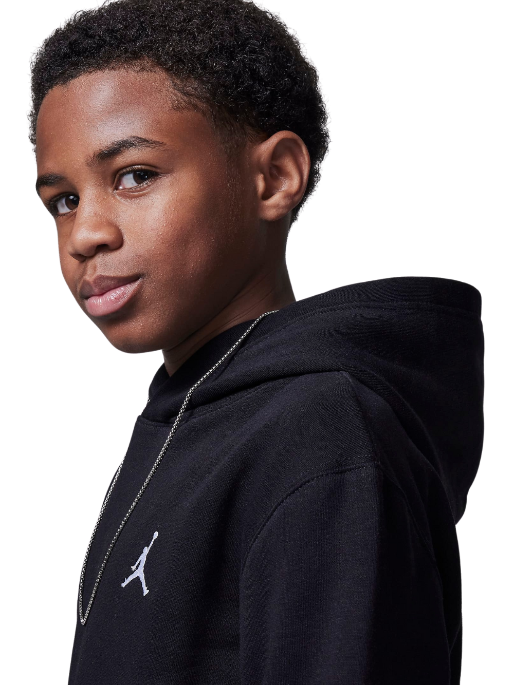 Felpa MJ Brooklyn Fleece con Cappuccio - Nero
