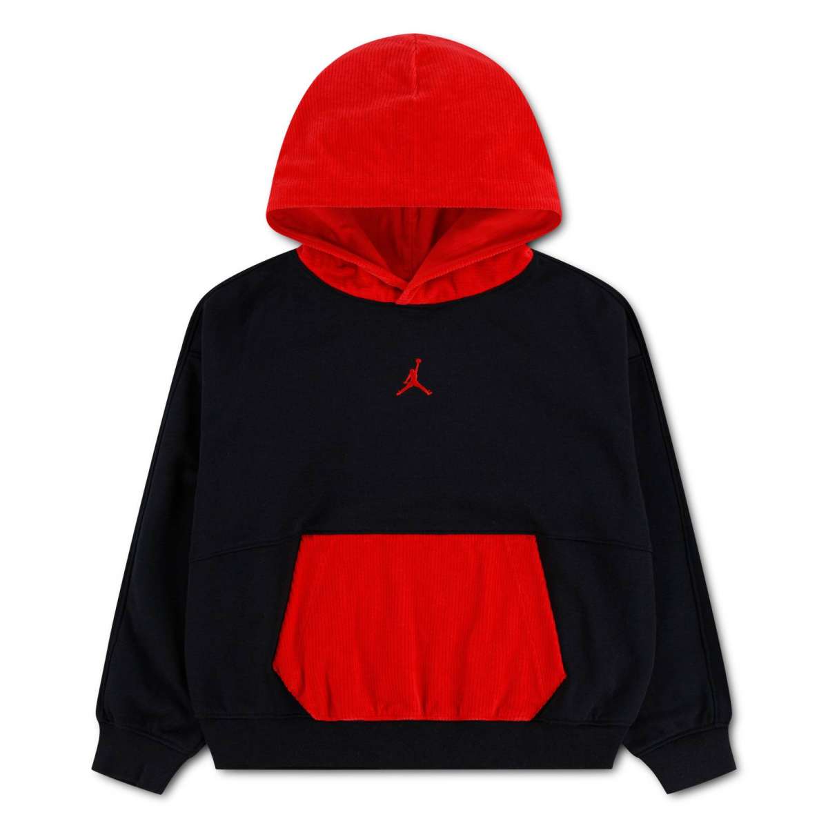 Felpa Play Your Way con Cappuccio - Nero