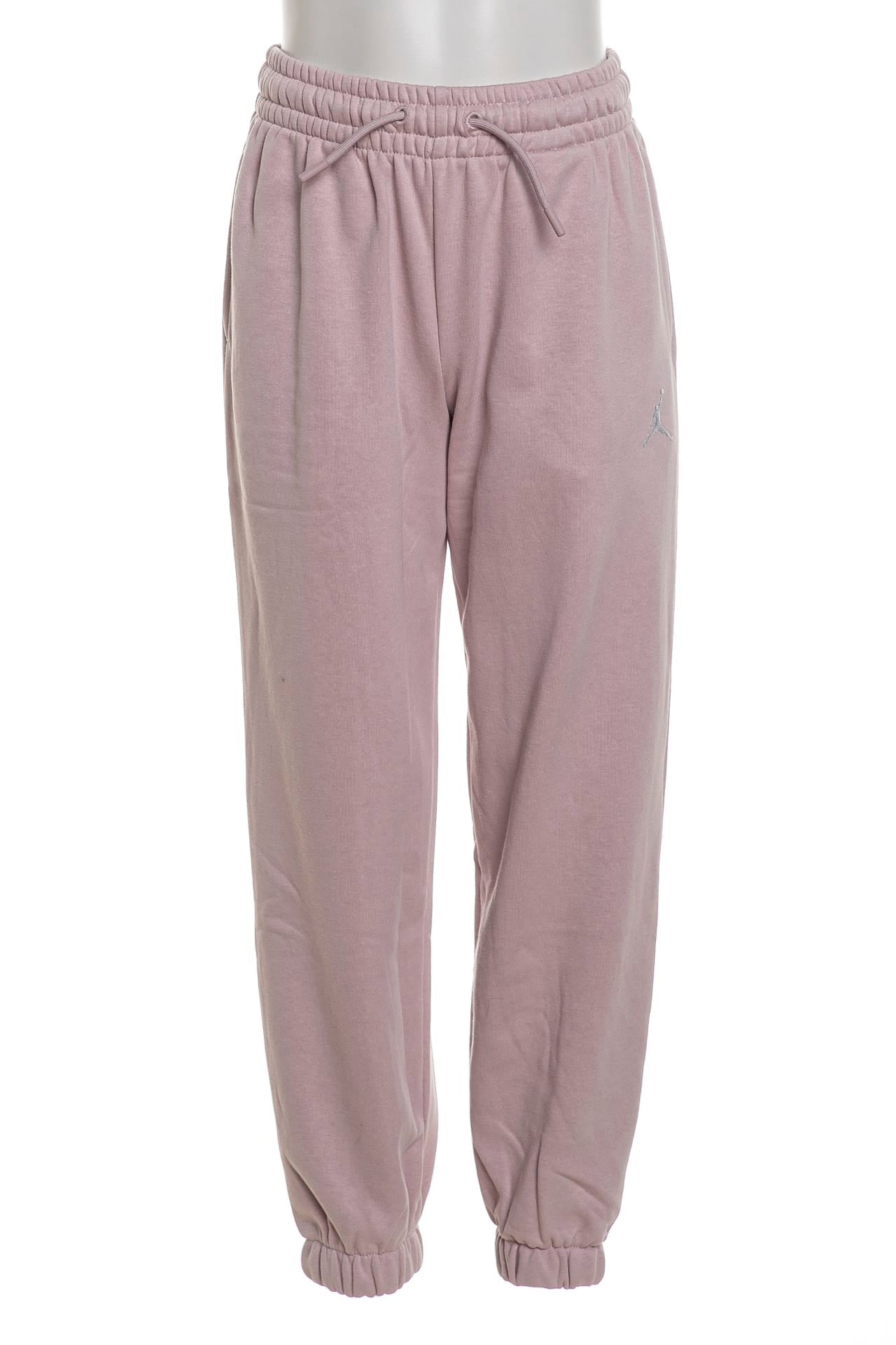 Jordan Pantaloni Fitness Brooklyn Fleece Rosa