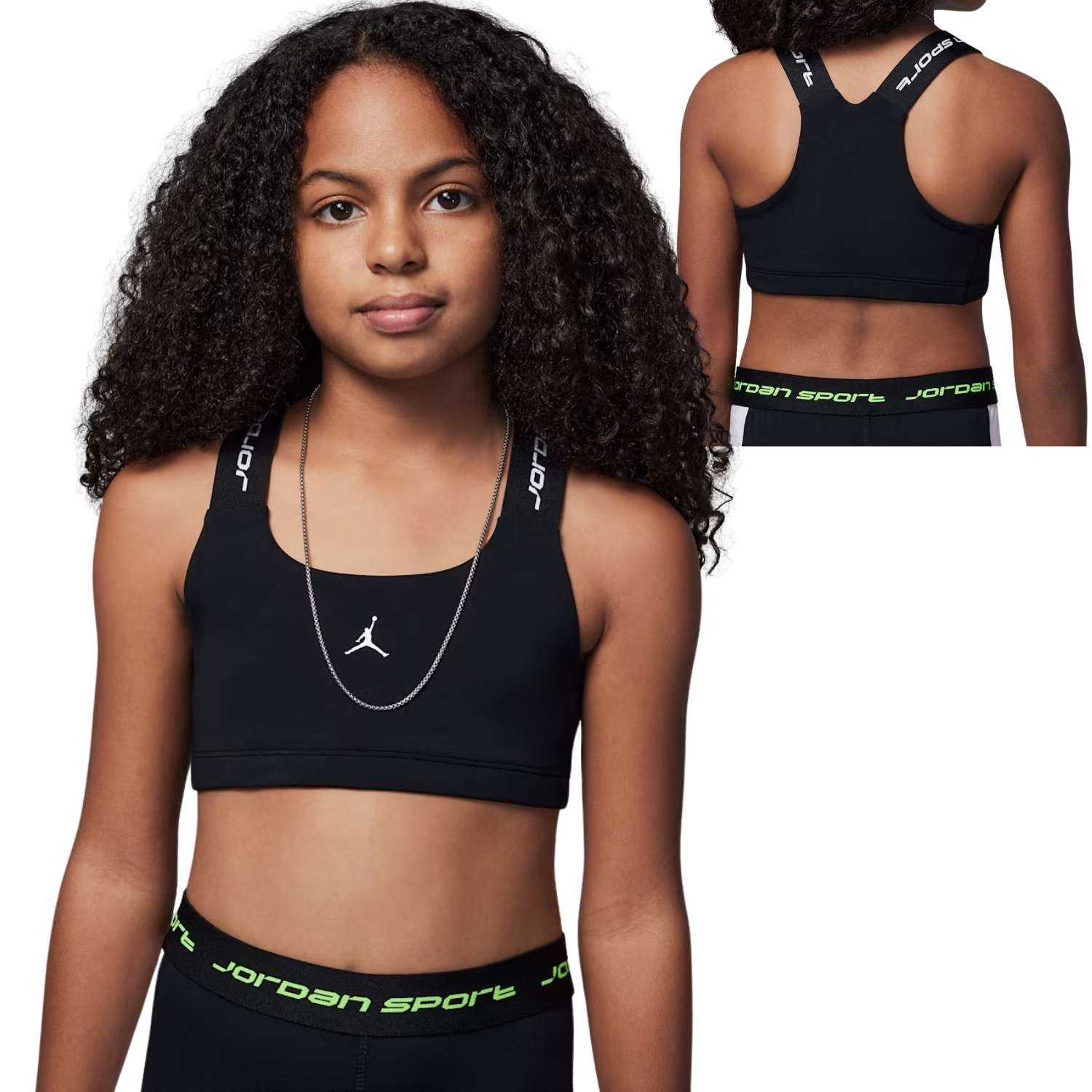 Jordan Reggiseno Sportivo Dri-FIT Nero