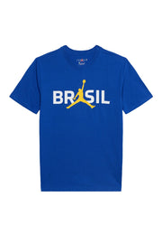 Jordan T-Shirt '85 Logo P6 Brasil Blu