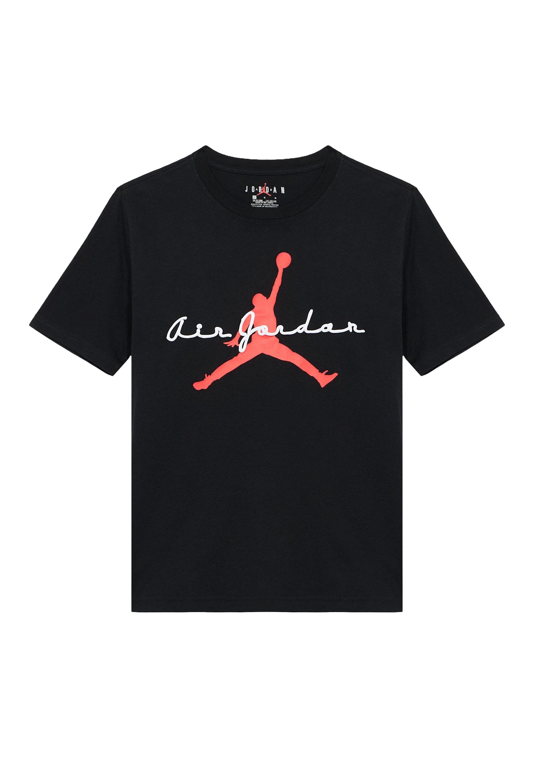 Jordan T-Shirt Flight Essentials Script Nero