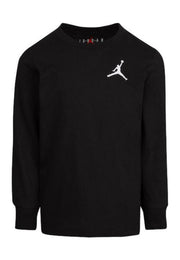 T-Shirt Jumpman Air Manica Lunga - Nero