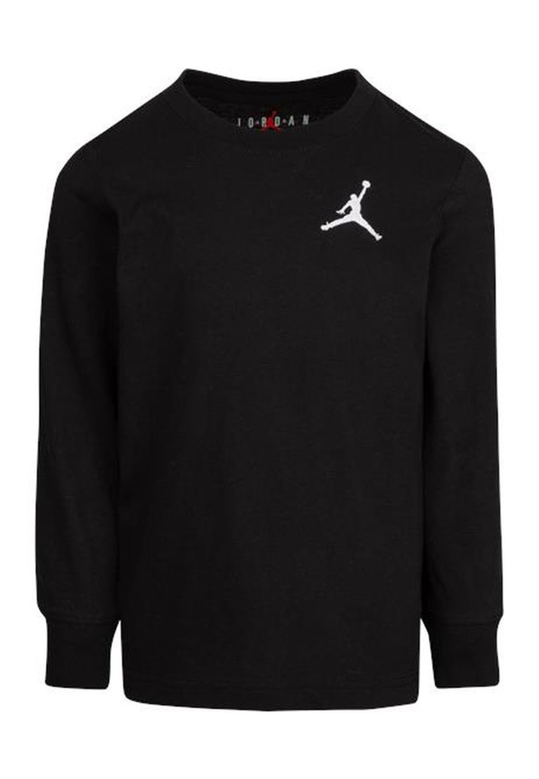 T-Shirt Jumpman Air Manica Lunga - Nero