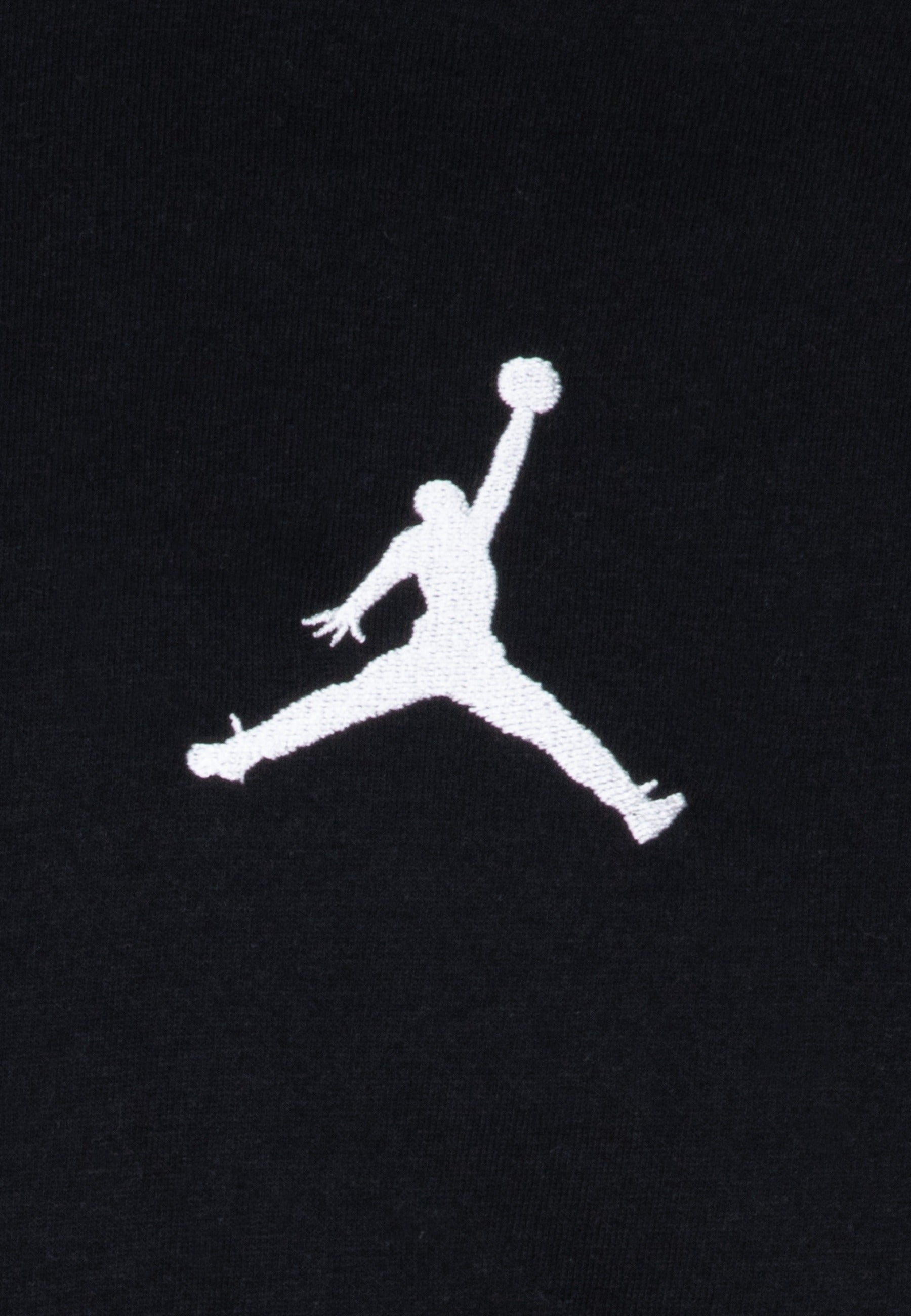 T-Shirt Jumpman Air Manica Lunga - Nero