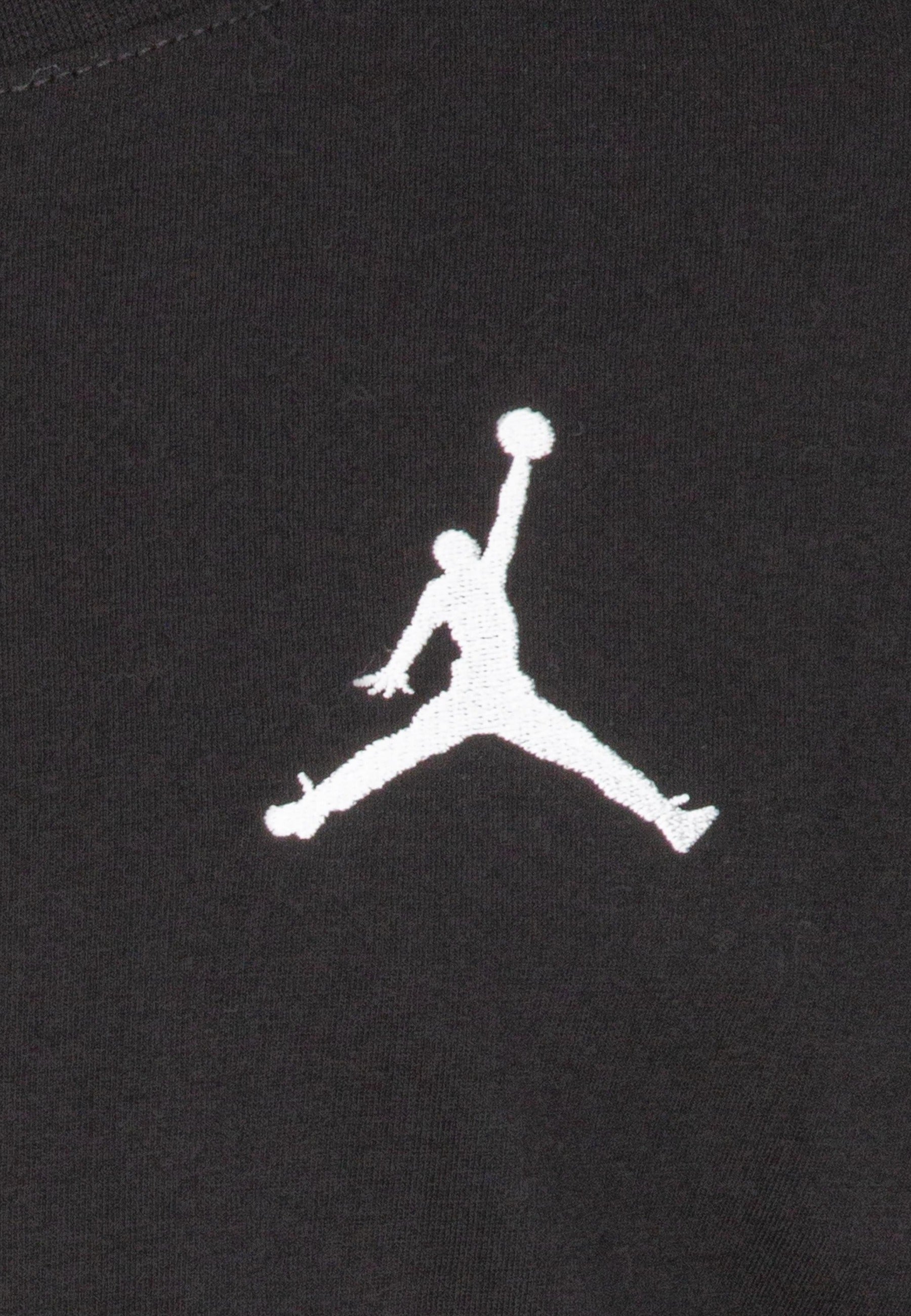 T-Shirt Jumpman Air Manica Lunga - Nero