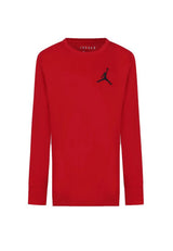 T-Shirt Jumpman Air Manica Lunga - Rosso