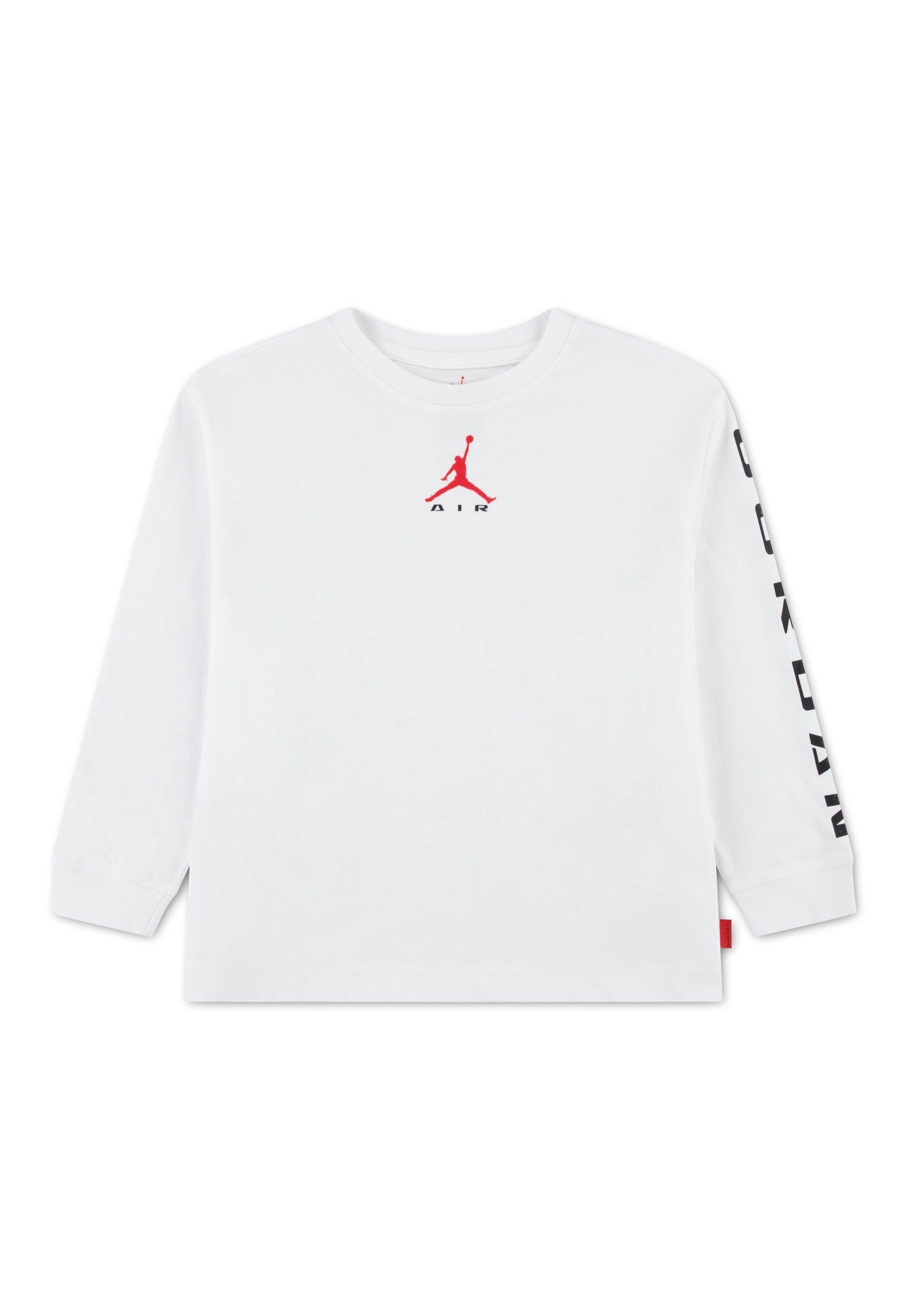 T-Shirt MJ Air HBR Manica Lunga - Bianco