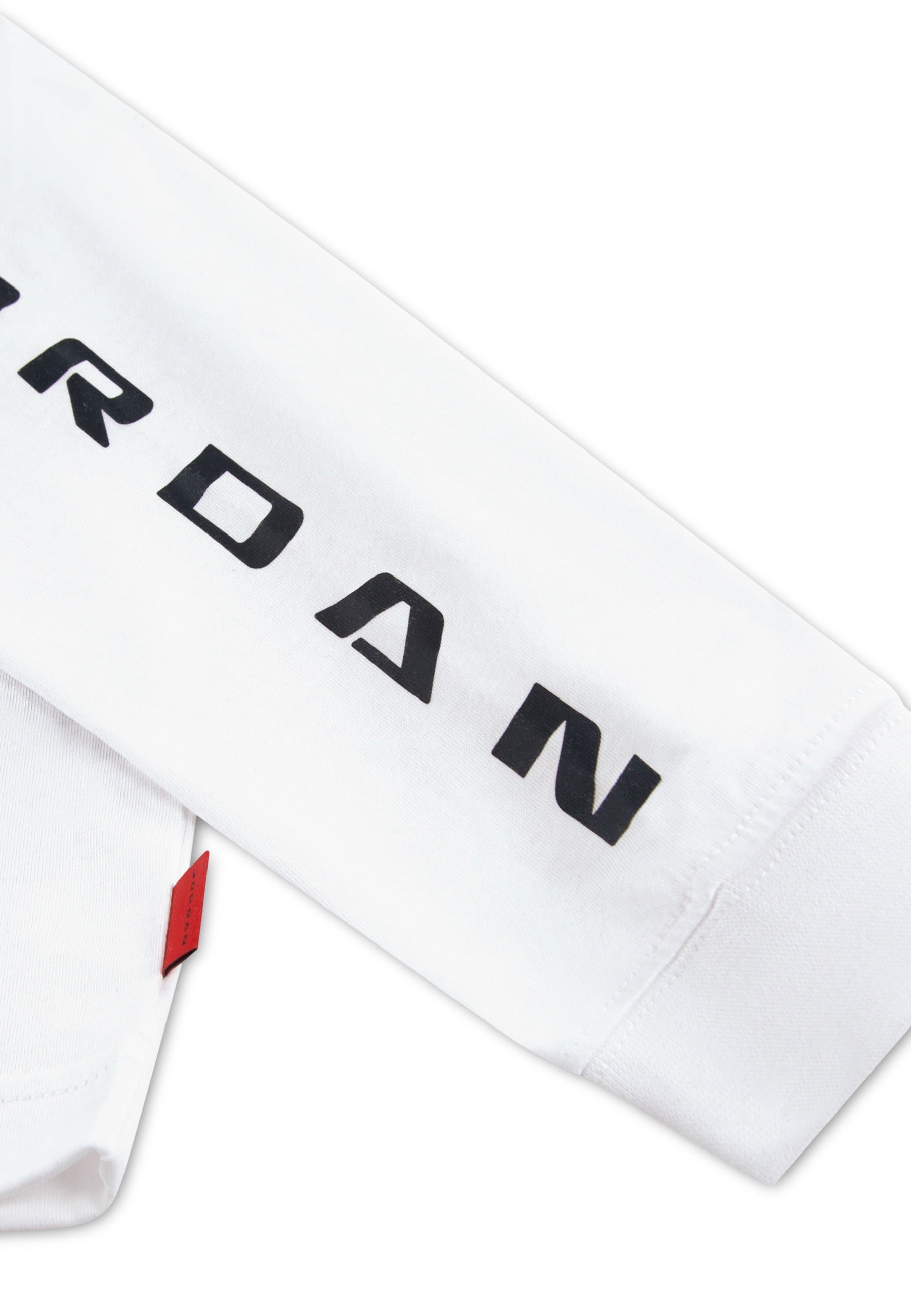 T-Shirt MJ Air HBR Manica Lunga - Bianco