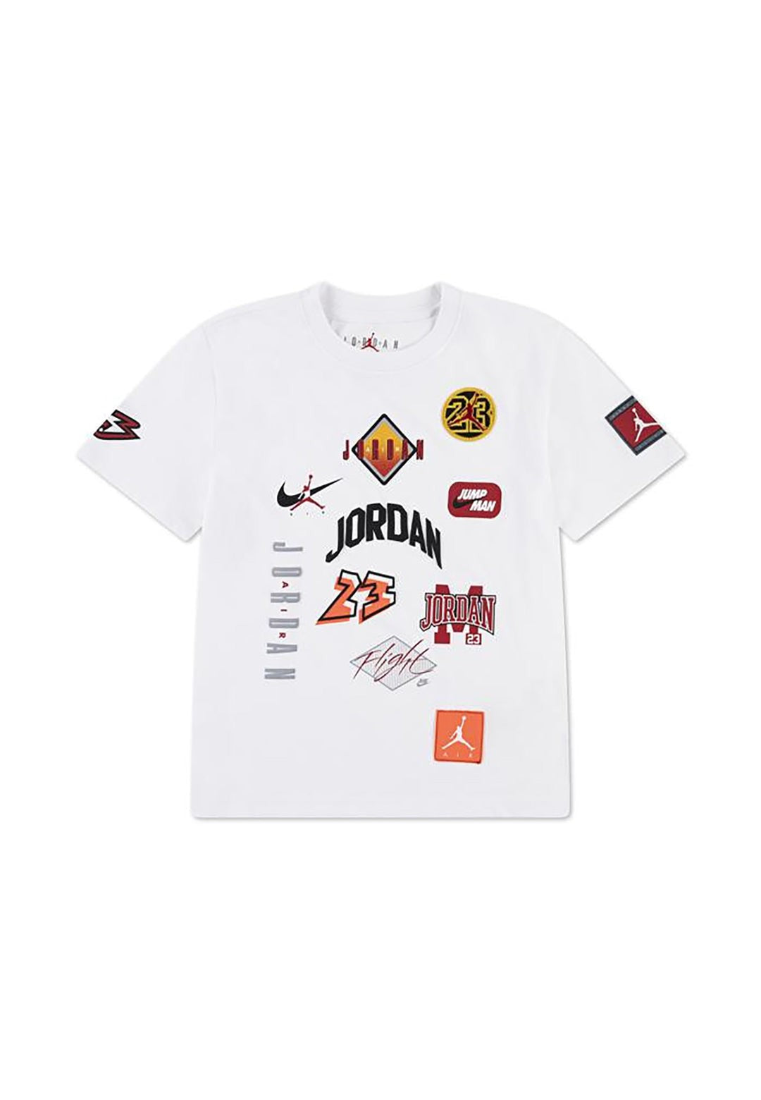 Jordan T-Shirt MVP Dynasty Patch Bianco