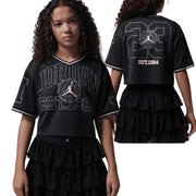 Jordan T-Shirt Secret Diary Cropped Nero
