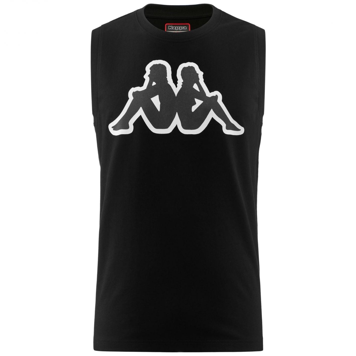 Kappa Canotta Logo Dwal Nero
