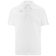 Kappa Polo Logo Maltaxita MSS Bianco