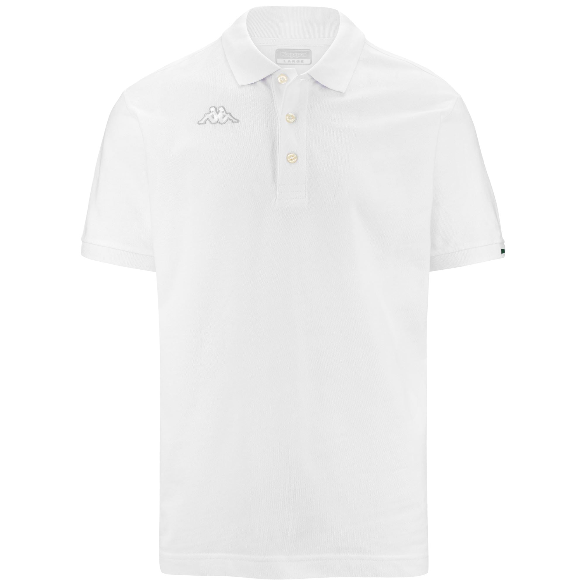 Kappa Polo Logo Maltaxita MSS Bianco