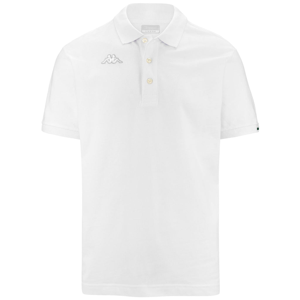 Kappa Polo Logo Maltaxita MSS Bianco