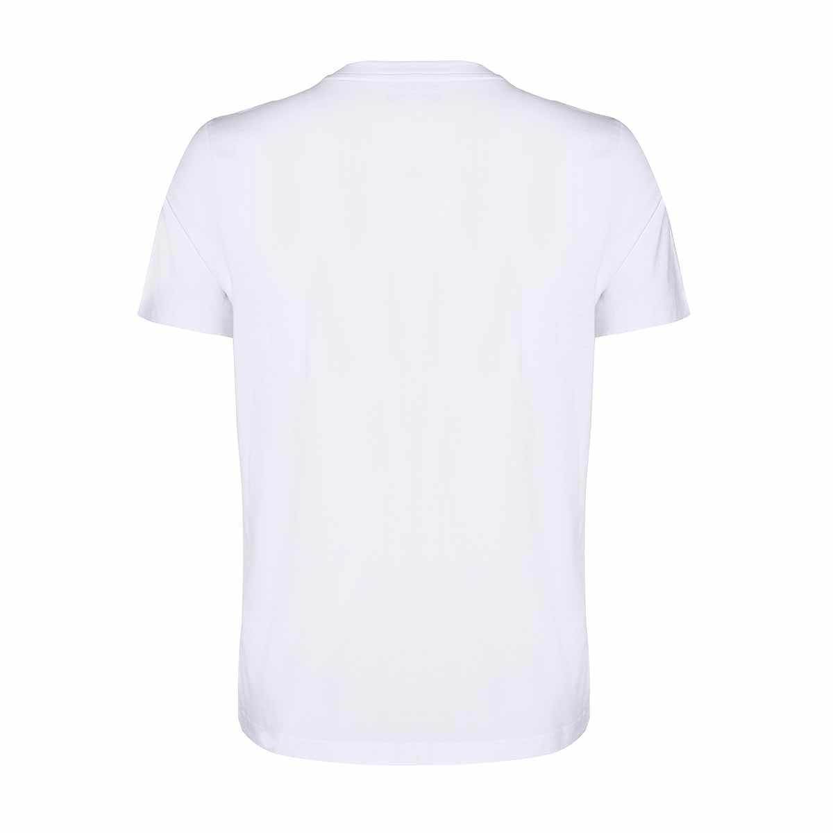 Kappa T-Shirt Logo Cafers Slim Bianco