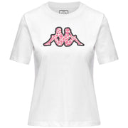 Kappa T-Shirt Logo Ische Bianco