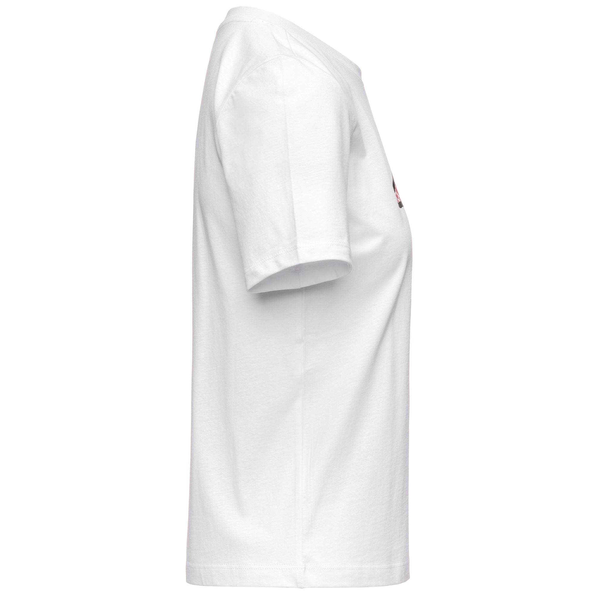 Kappa T-Shirt Logo Ische Bianco