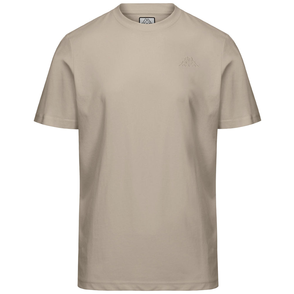 Kappa T-Shirt Logo Korpo Cafers Slim Beige