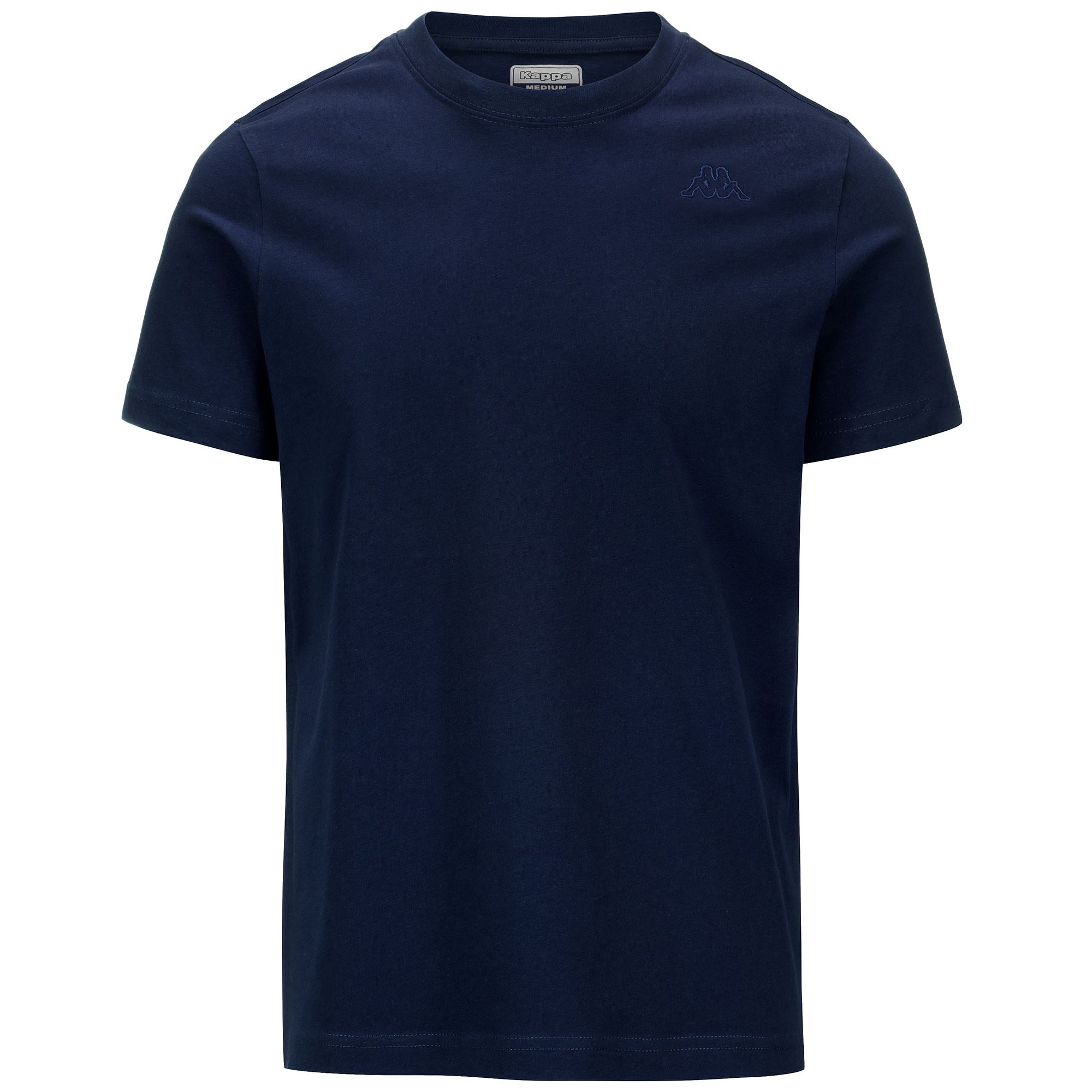 Kappa T-Shirt Logo Korpo Cafers Slim Blu