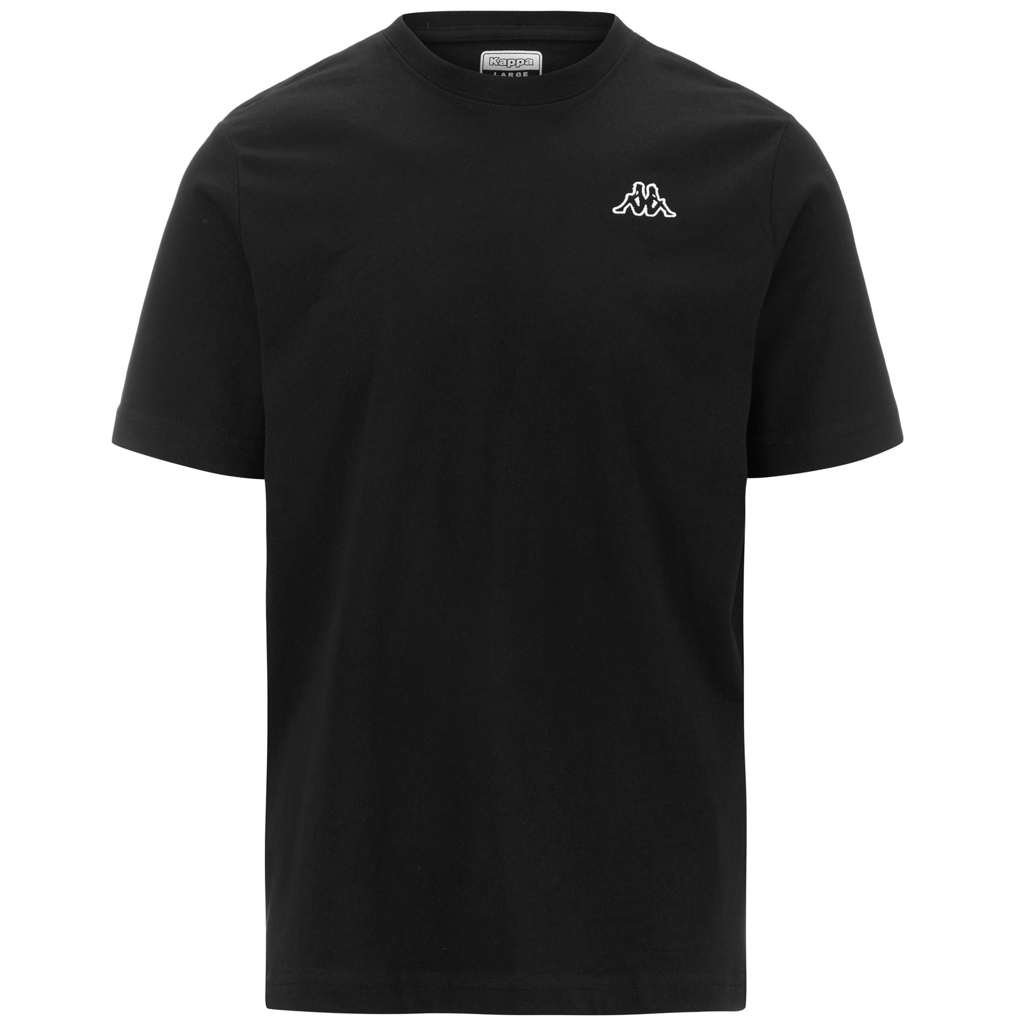 Kappa T-Shirt Logo Korpo Cafers Slim Nero