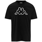 Kappa T-Shirt Logo Korpo Cromen Nero