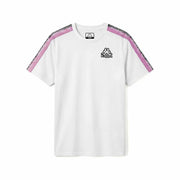 Kappa T-Shirt Logo Tape Gramio Bianco