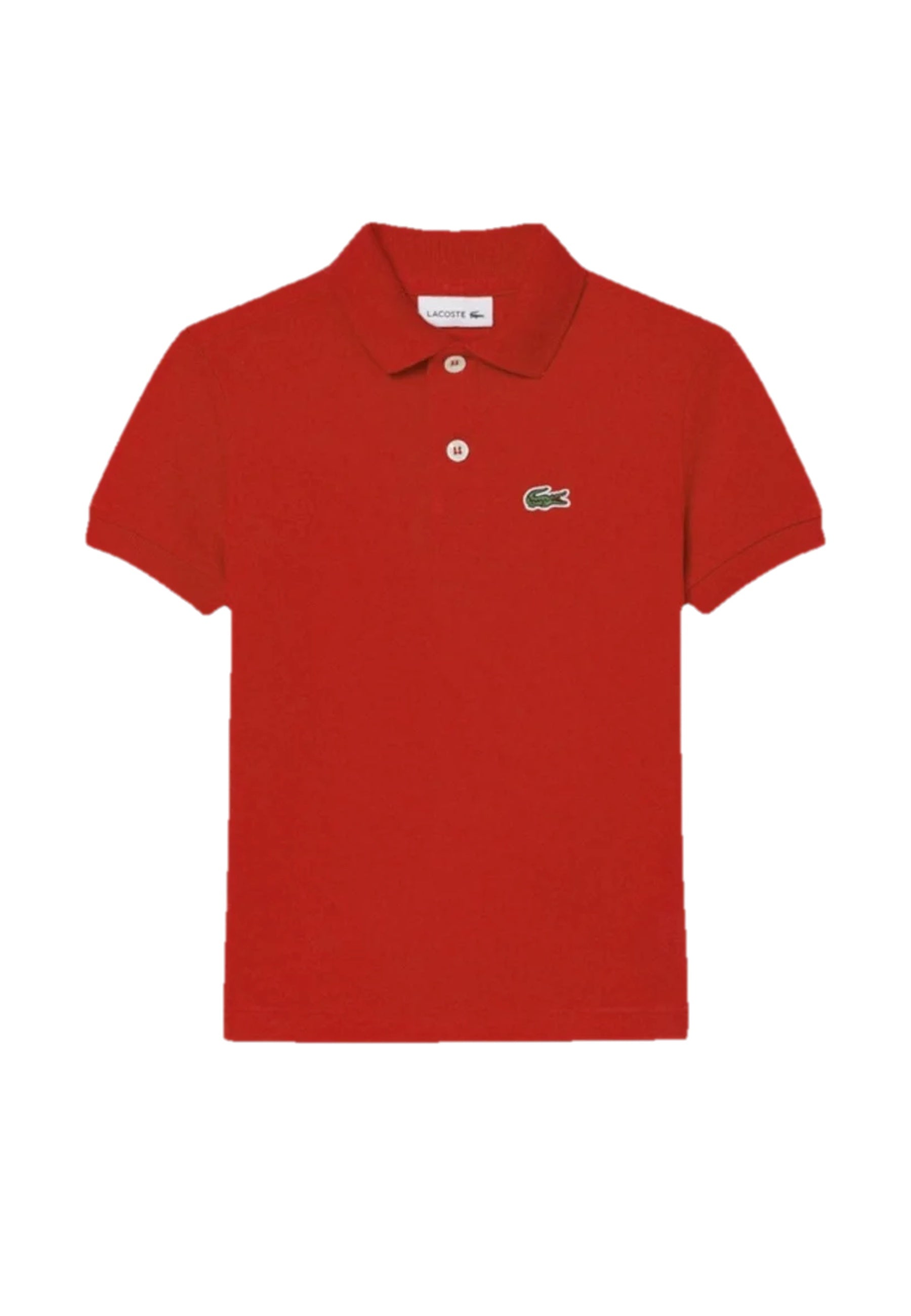 Lacoste Polo Petit Piqué Rosso