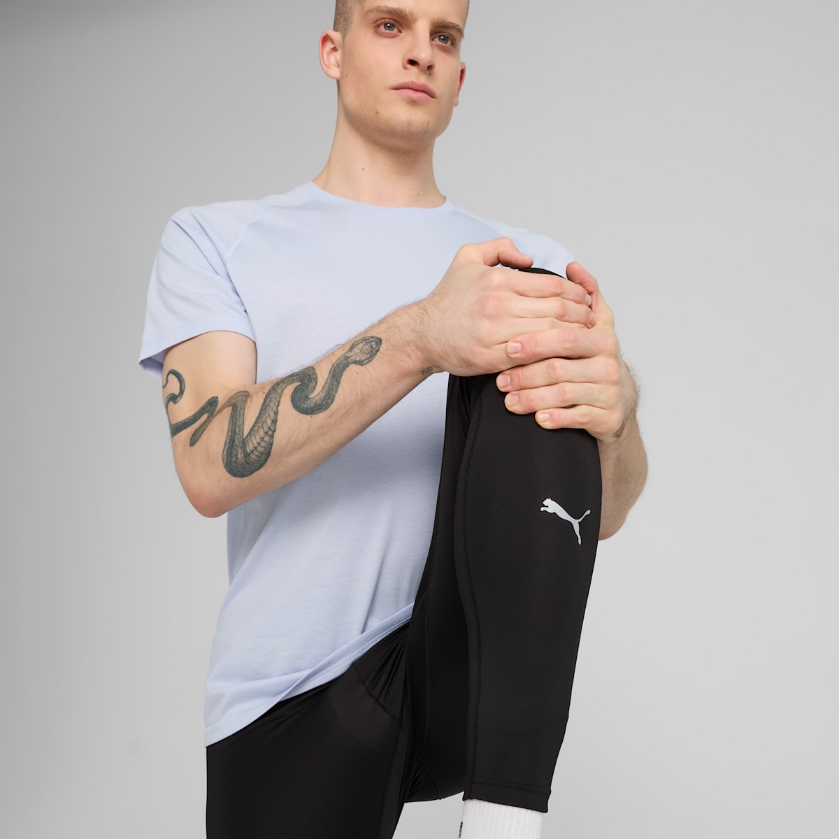 Puma M RUN Velocity FL Tight - Nero Nero