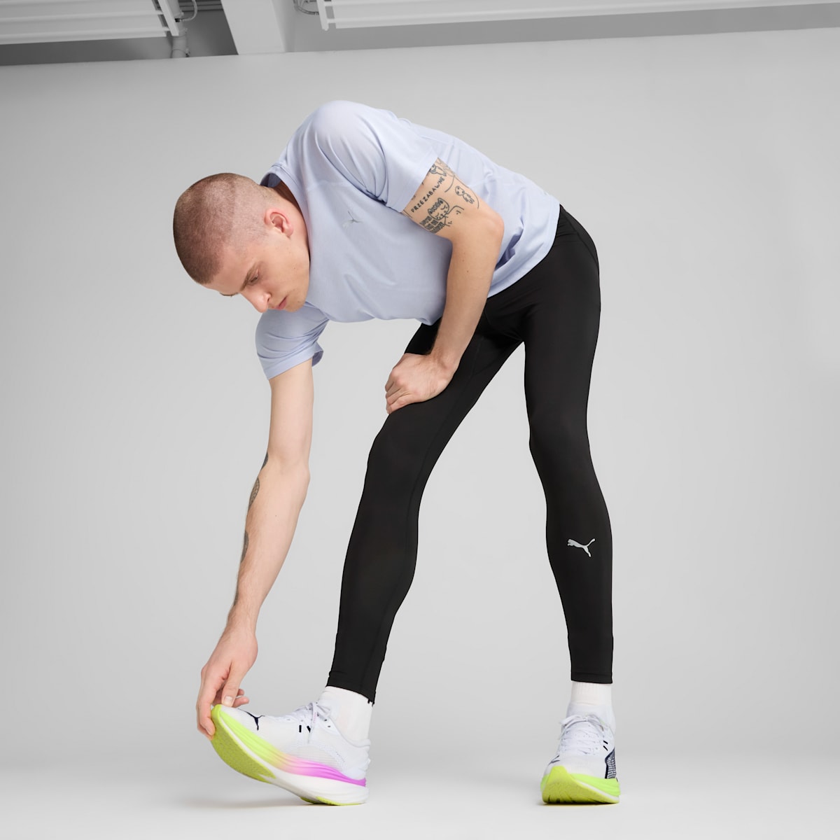 Puma M RUN Velocity FL Tight - Nero Nero