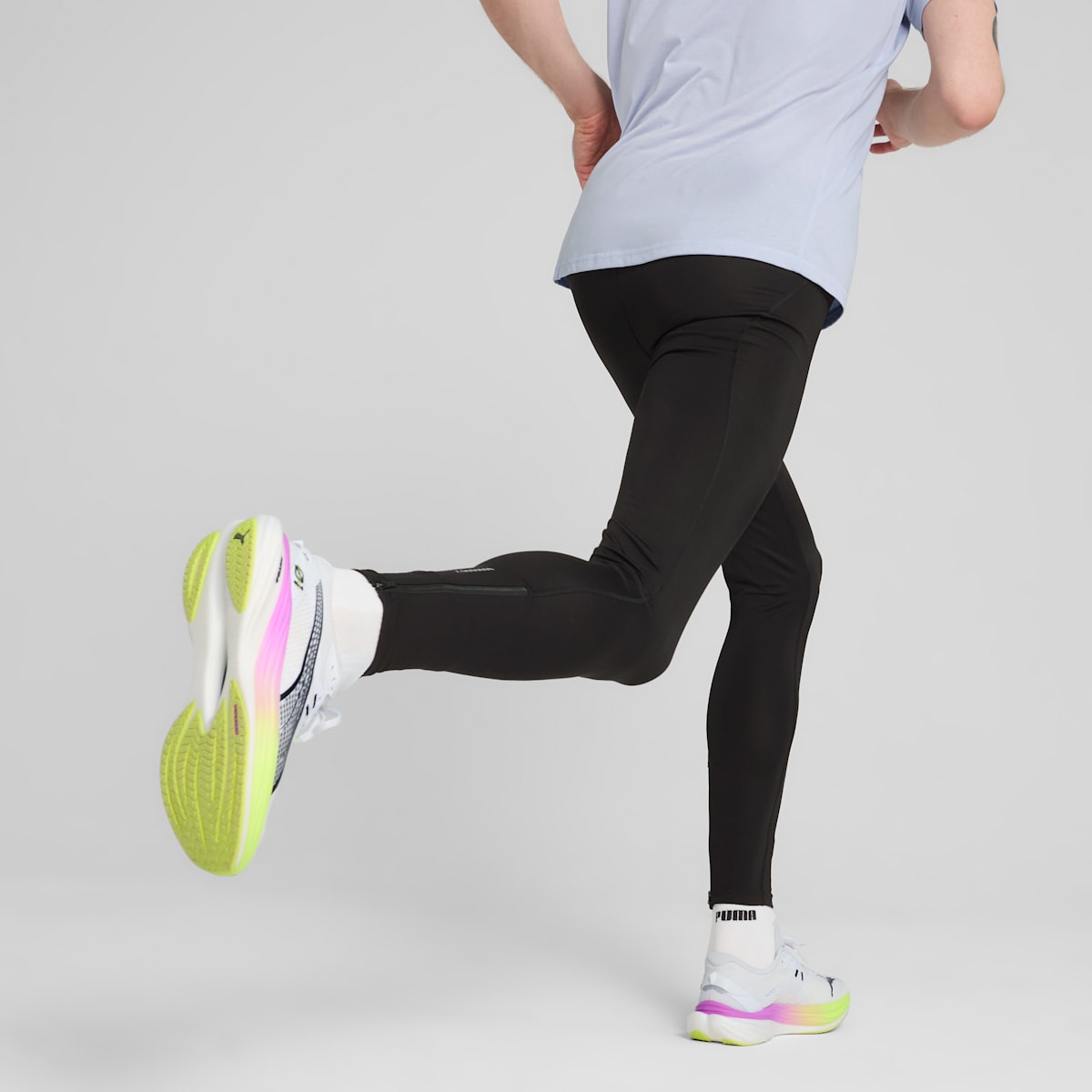 Puma M RUN Velocity FL Tight - Nero Nero