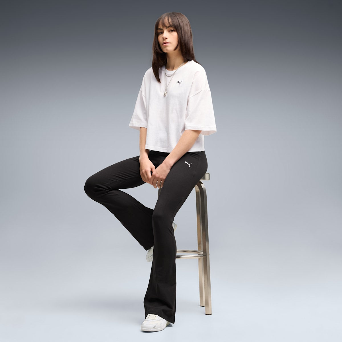 Puma ESS High-waist Flared Leggings - Nero Nero