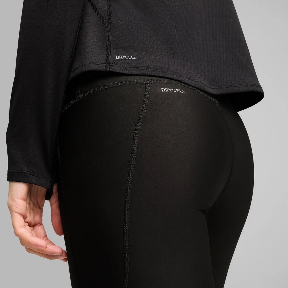 Calzamaglia da running Velocity da donna - Nero