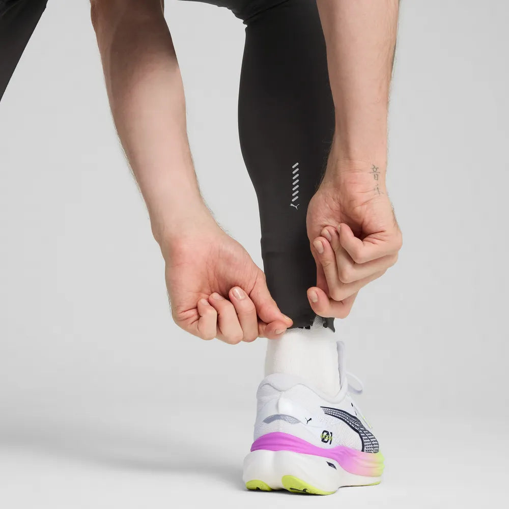 Calzamaglia lunga da running Velocity da uomo - Nero