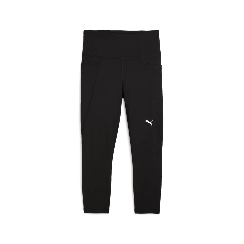 Calzamaglia capri da training a vita alta Essentials da donna - Nero